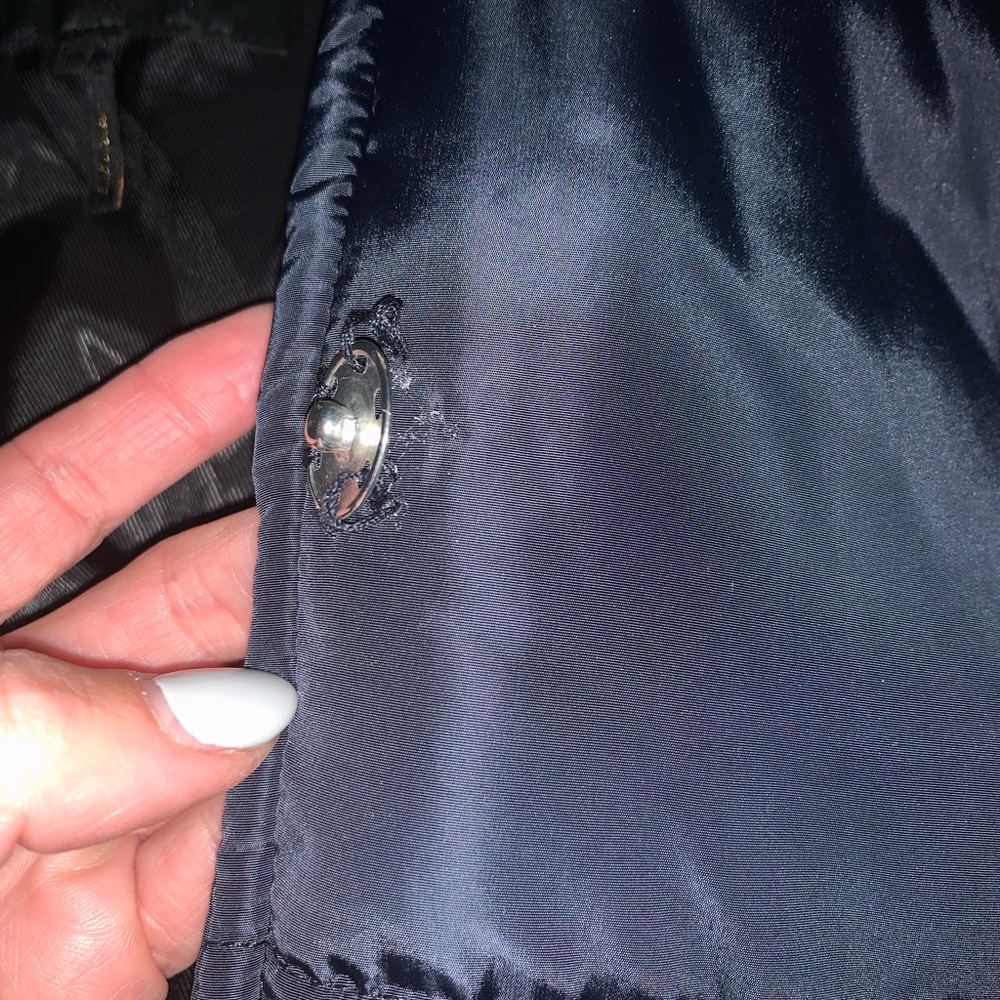 Maje corset style puffy bomber jacket - Picture 6 of 8